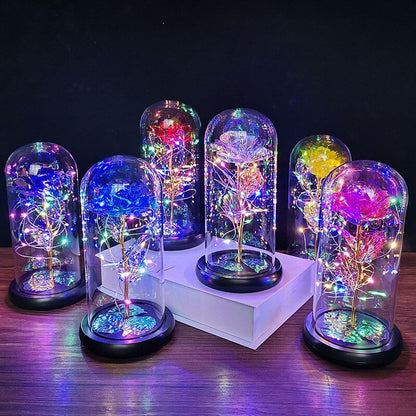 Led Enchanted Galaxy Rose - Alex Market