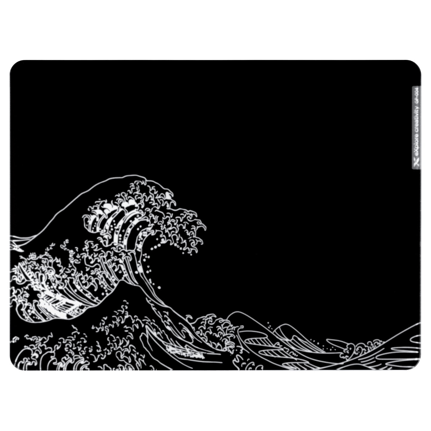 XVX SpacePad Glass Gaming Mouse Pad with Etched Surface Full Anti - Slip Rubber Base - Alex Market