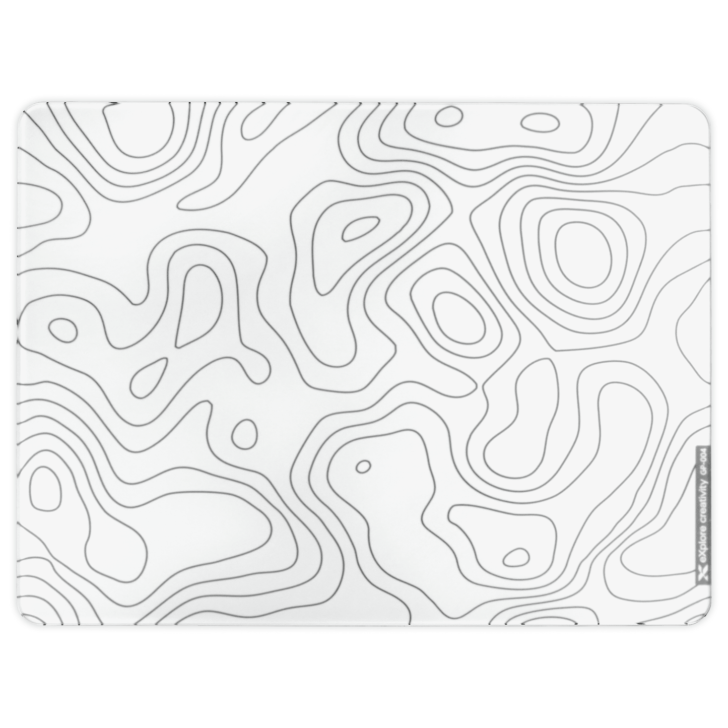 XVX SpacePad Glass Gaming Mouse Pad with Etched Surface Full Anti - Slip Rubber Base - Alex Market