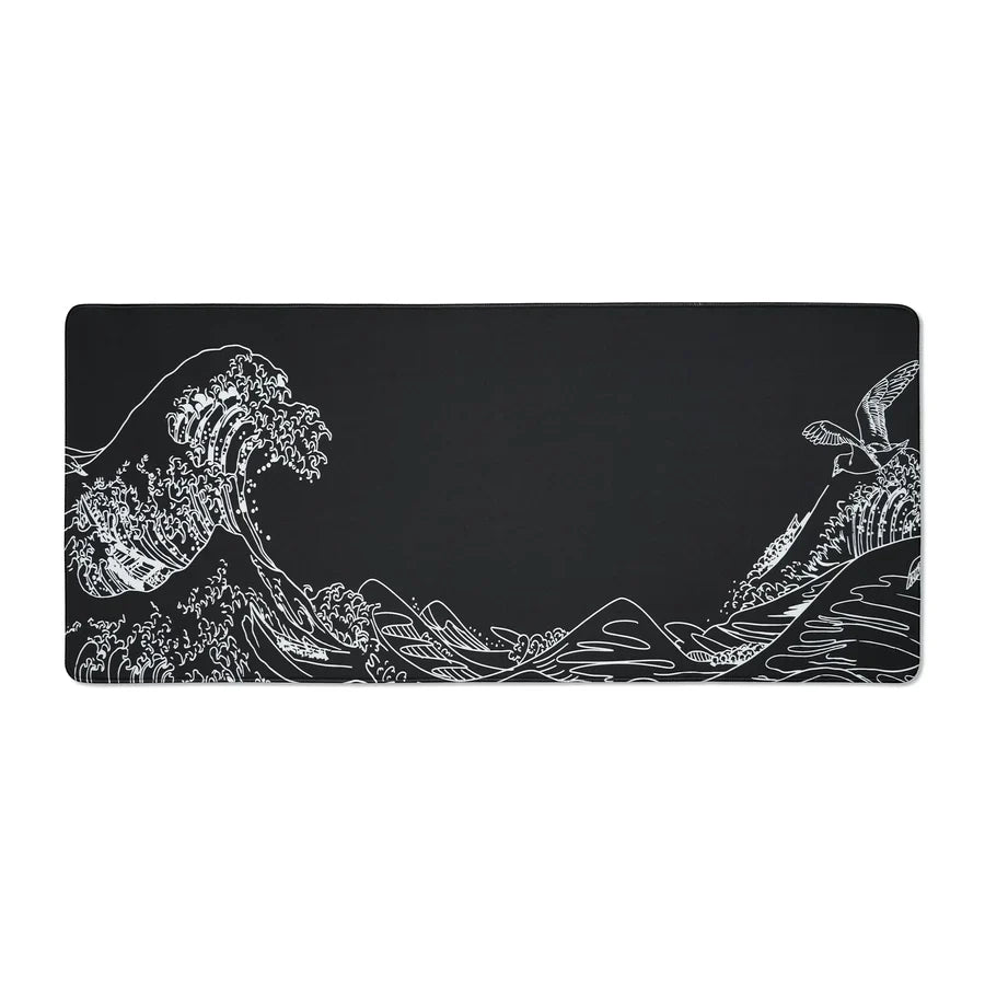 XVX Kanagawa Outline Themed Large Desk Mat - Alex Market