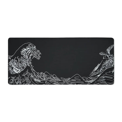 XVX Kanagawa Outline Themed Large Desk Mat - Alex Market