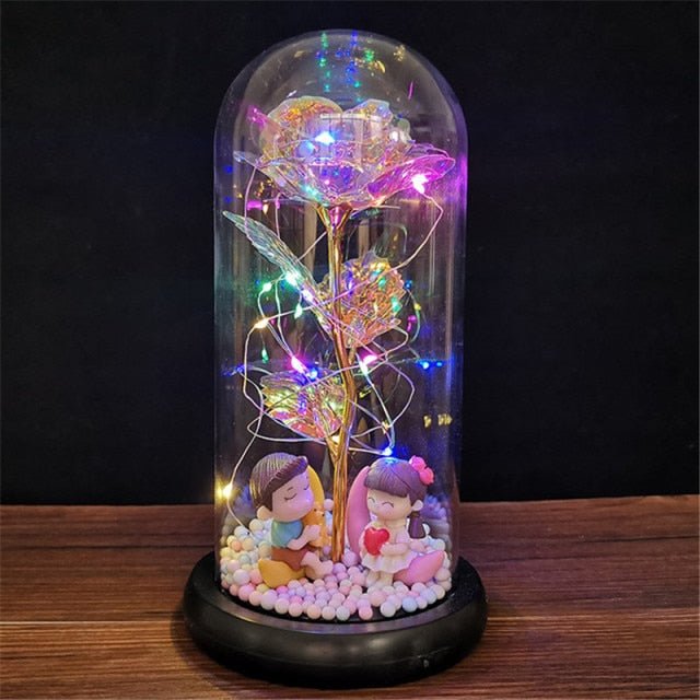 Led Enchanted Galaxy Rose - Alex Market