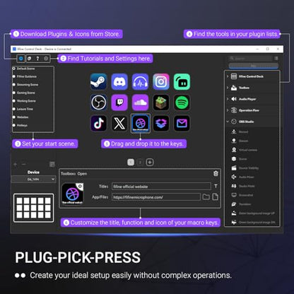 Streaming Keyboard with Trigger Actions in OBS/Twitch/YouTube