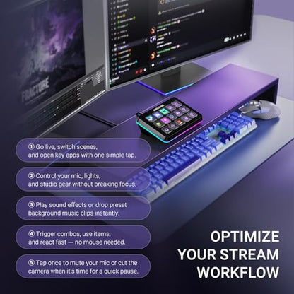 Streaming Keyboard with Trigger Actions in OBS/Twitch/YouTube