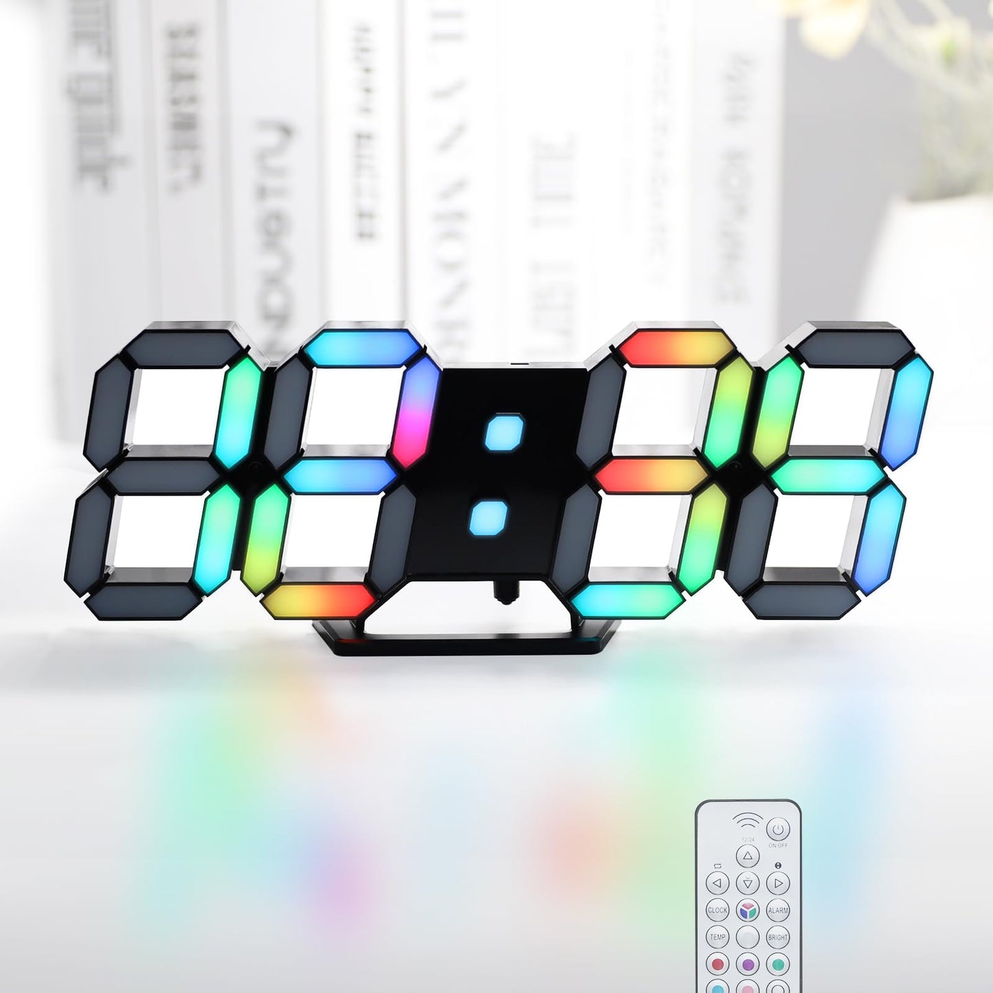 KOSUMOSU 3D LED Wall Clock