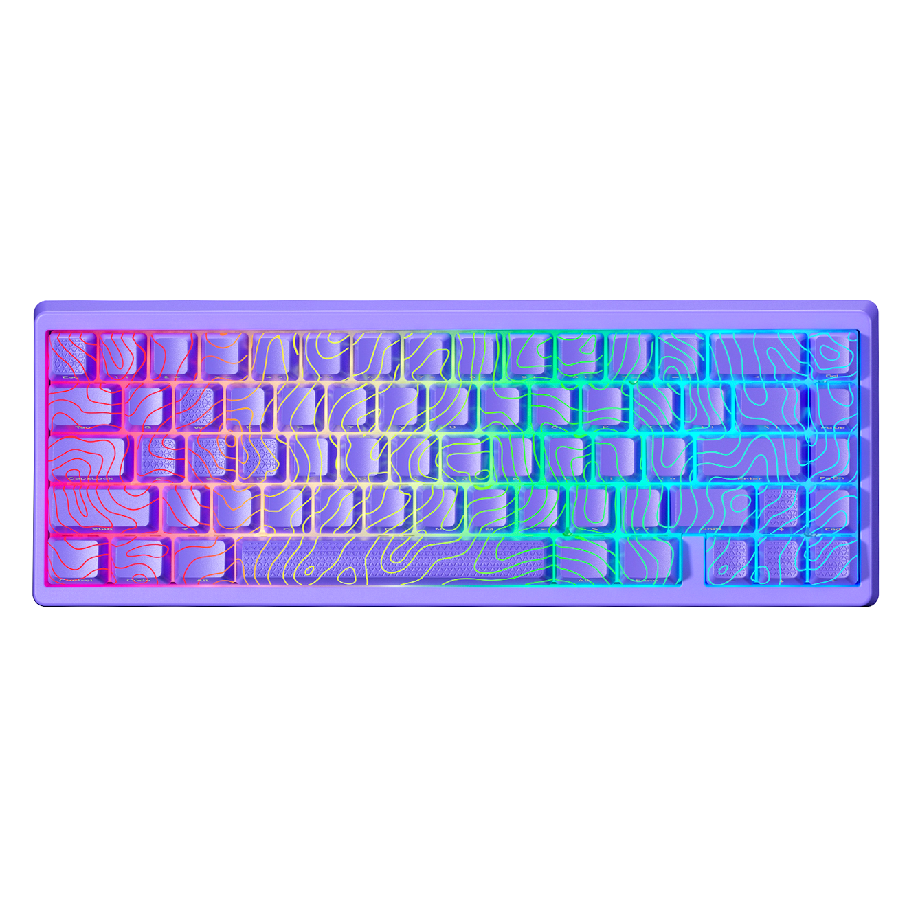 JadeStone VIA Tri - Mode Mechanical Keyboard with IMD - Tech Keycaps (Interstellar Black) - Alex Market