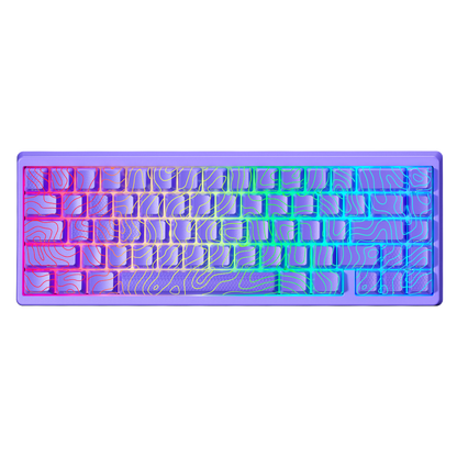 JadeStone VIA Tri - Mode Mechanical Keyboard with IMD - Tech Keycaps (Interstellar Black) - Alex Market