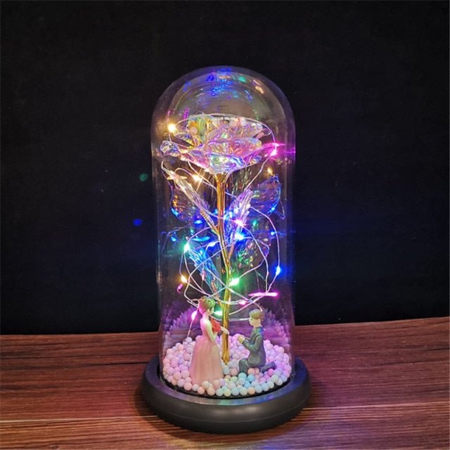 Led Enchanted Galaxy Rose - Alex Market