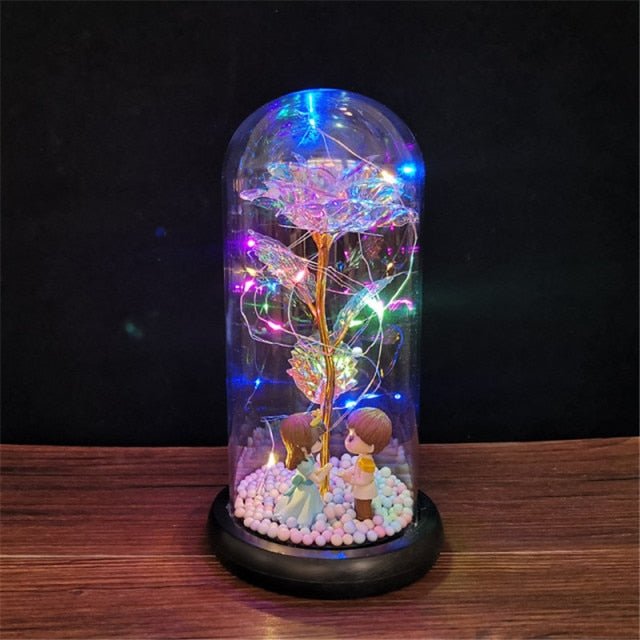 Led Enchanted Galaxy Rose - Alex Market