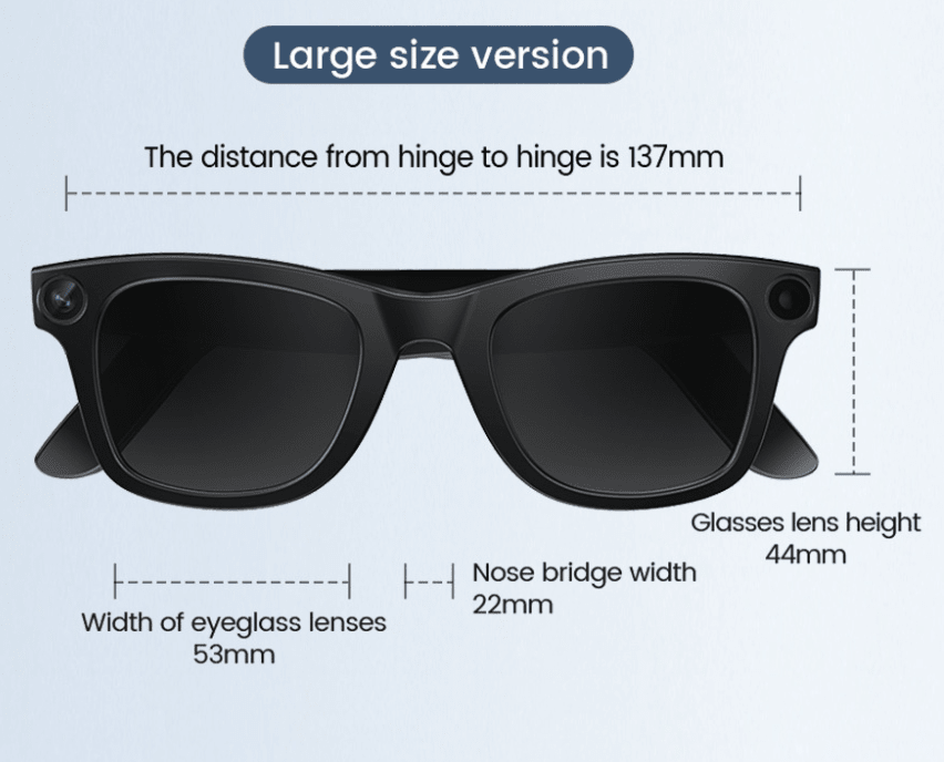 AI Camera Smart Glasses - Alex Market